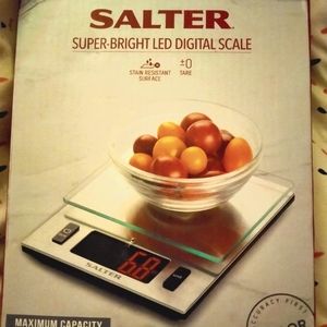 Salter super bright LED digital scale